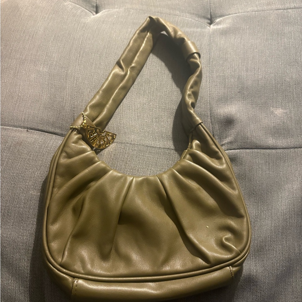 Elegant Olive Hobo Bag